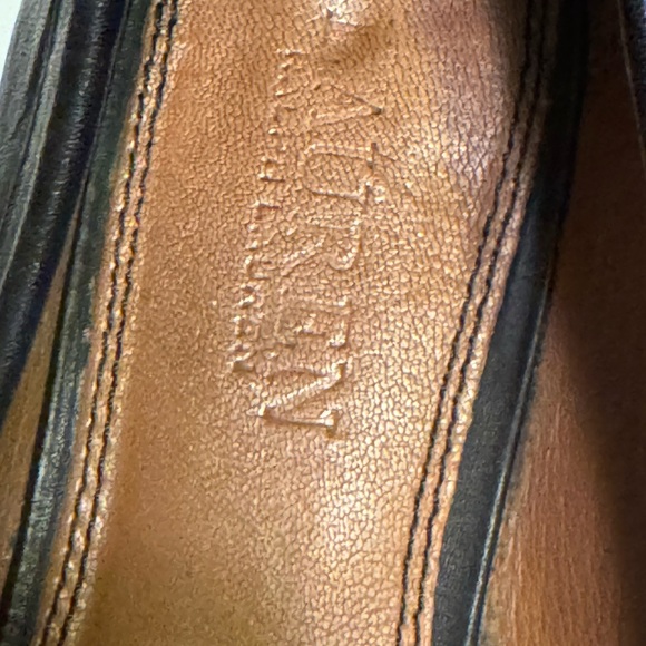 High End Lauren Ralph Lauren Women’s 7 Flynn Black Leather Loafers 7B MINTY - Picture 8 of 10